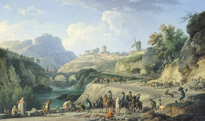 Byggingen av en vei, 1774